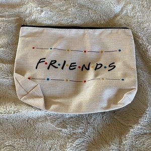 Friends theme zippered pouch
